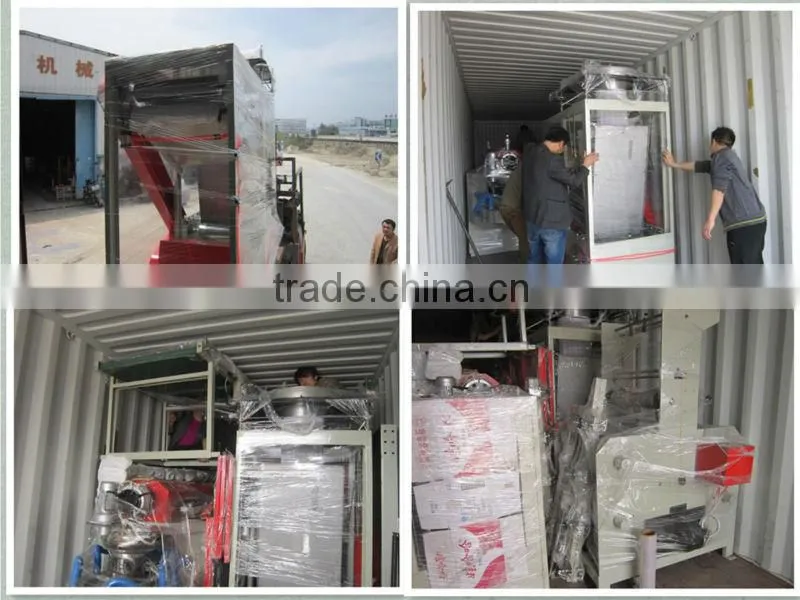 SHXJ-E full automatic T-shirt hot -sealing cold cutting bag making machine