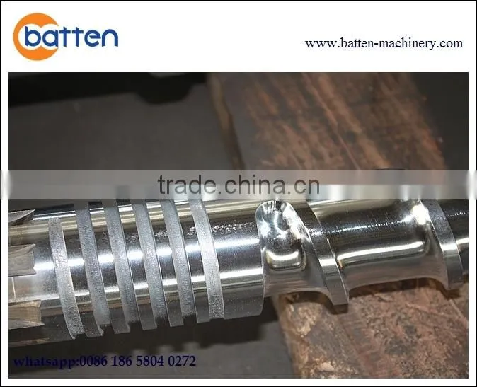 HDPE pipe plastic extrusion line screw barrel