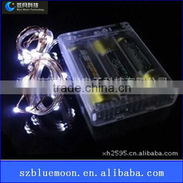 Ball shape battery led mini lights can be blinking