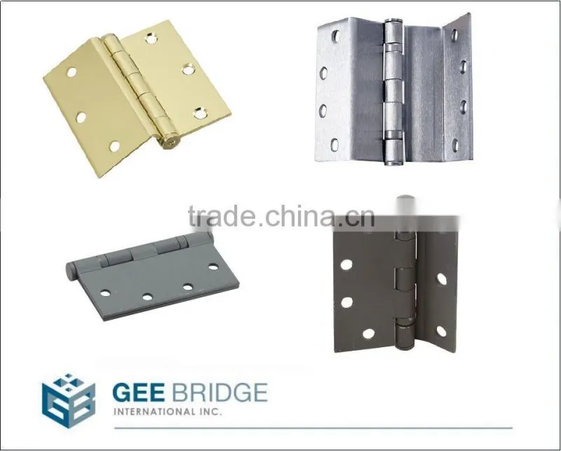 0203119 Steel Plain Ball Bearing Door Half Surface Hinge