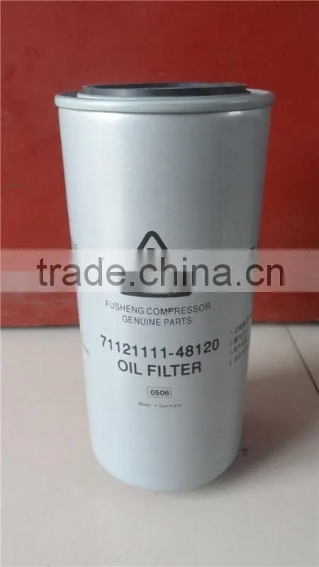Fusheng oil filter 71121111-48120 for air compressor
