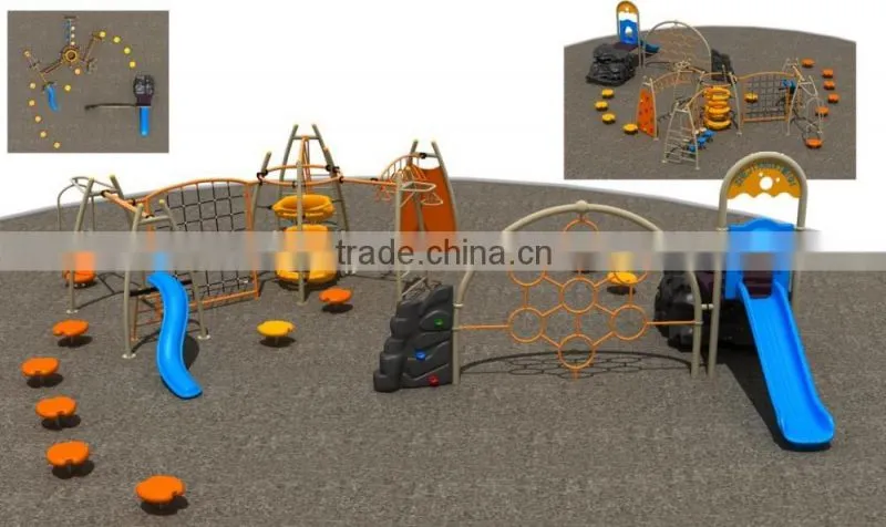 Children Outdoor Ropes Nets Climbing Playground/rope climbing playground