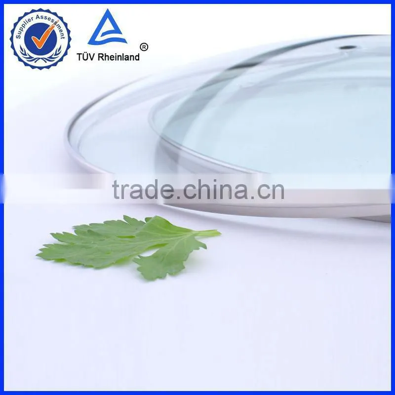 tempered glass pot lid with knobs