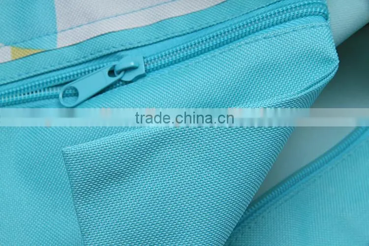 Fashionable high quality tote shopping waterproof promotional beach bag