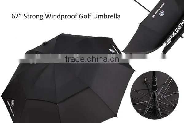 Large Promotional Golf Umbrella with Venting on Top