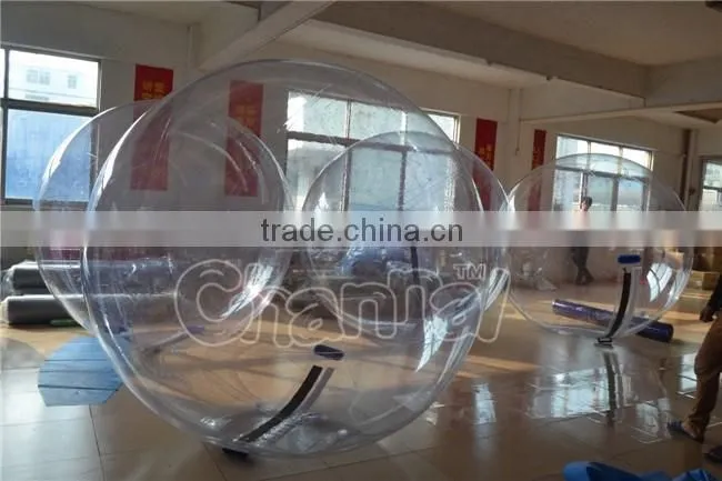 Popular water zorb balloon kid size hamster ball inflatable water walking ball for sale