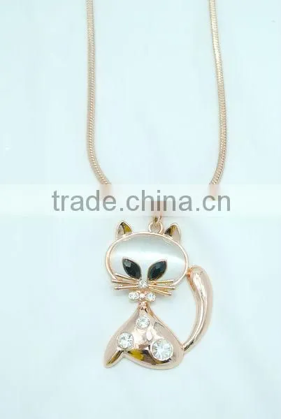 fashion cat pendants metal