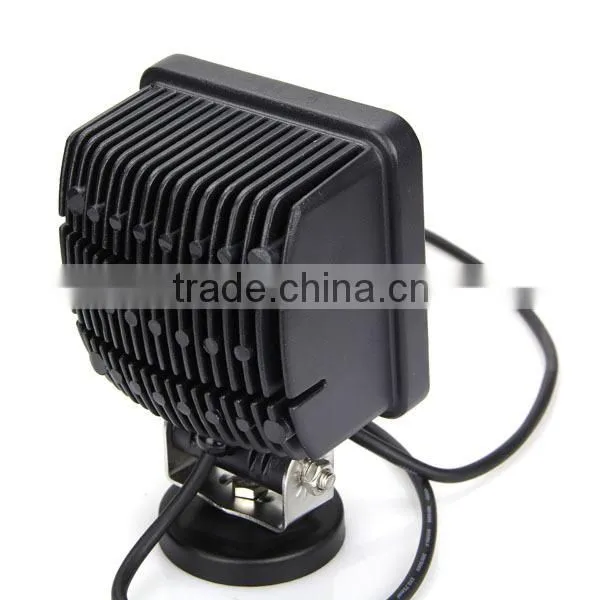 30W Offroad COB Led Work Light Square with Flood Beam in Auto Lighting System for SUV,Jeep,4x4