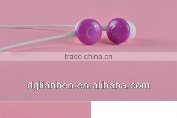 ULDUM two way radio earbud with mic smile in-ear earphone