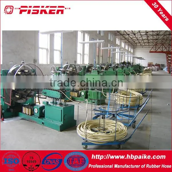 four steel wire spiral hydraulic hose
