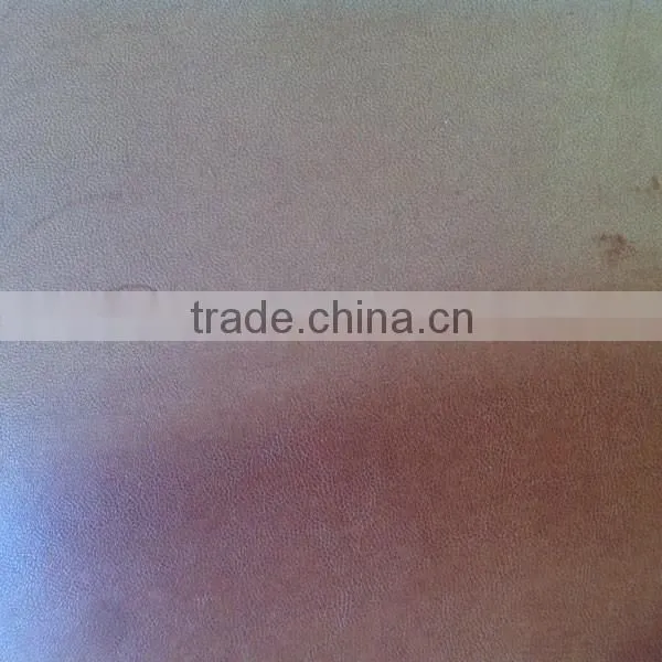 BURNISH FLOCKING CUERO LISO PU LEATHER FOR MEXICO MARKET