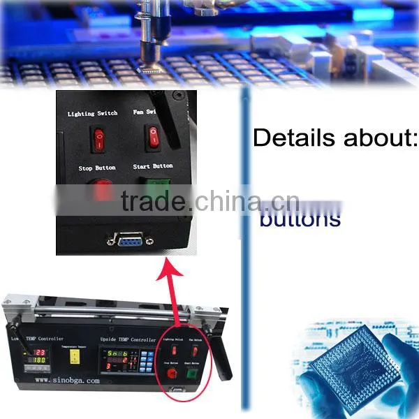 DH-6500 infrared used bga rework station for repair laptop, mobile phone, pcs3, desktop motherboard