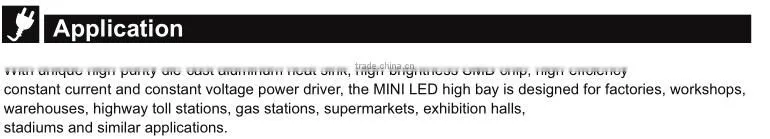 factory 200w led high bay light ufo design AC100-277V for industrial lighting