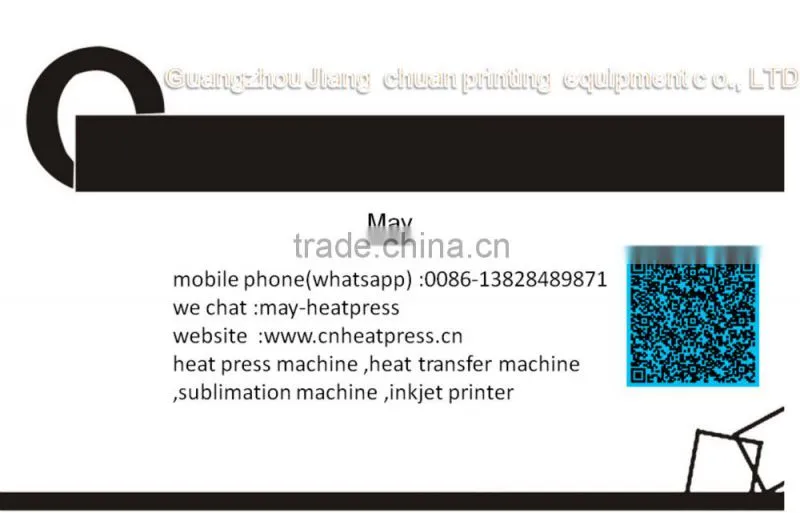 large size loading station dye sublimation equipment for garment