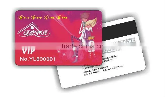 Barcode RFID Cards Stripe Card Plastic Card