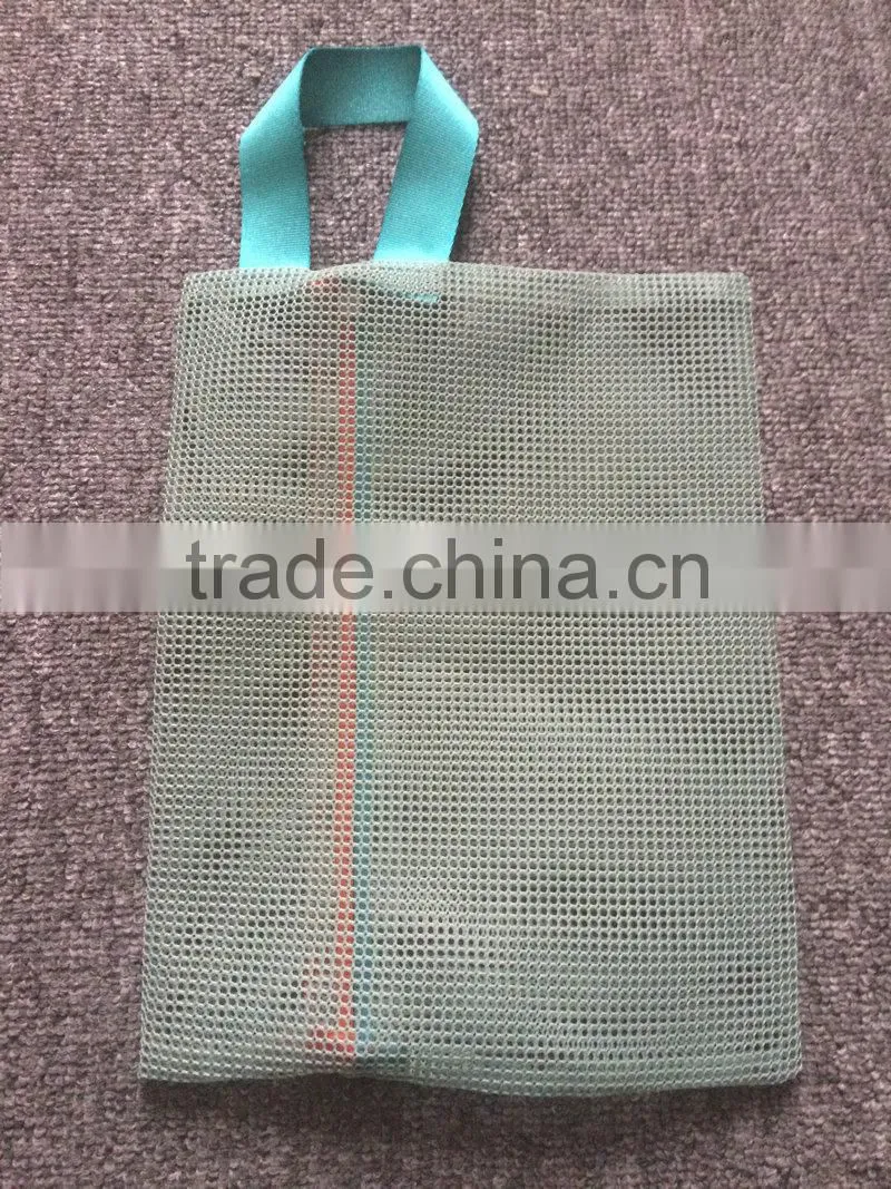 drawstring mesh laundry bag