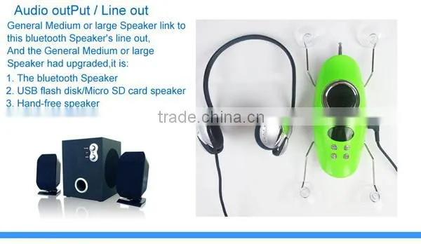 China 11 years supply!! factory animal bluetooth grasshopper professional speaker wireless speaker