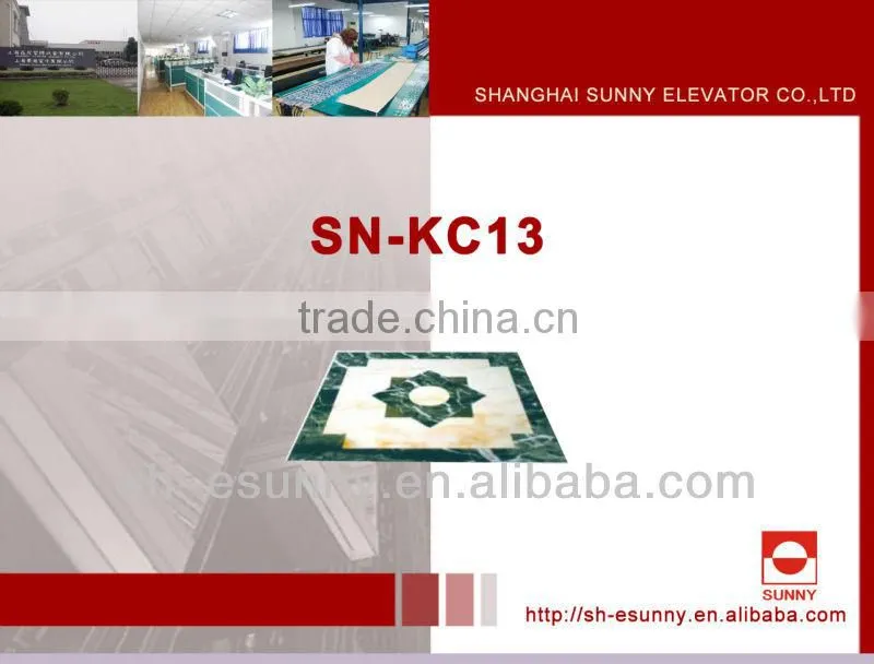 High quality fashion beautiful Elevator car floor