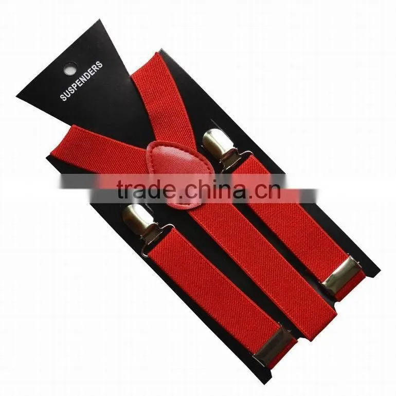 Hot Selling New Designs Y Shape Elastic Braces Kids Suspender in Stock