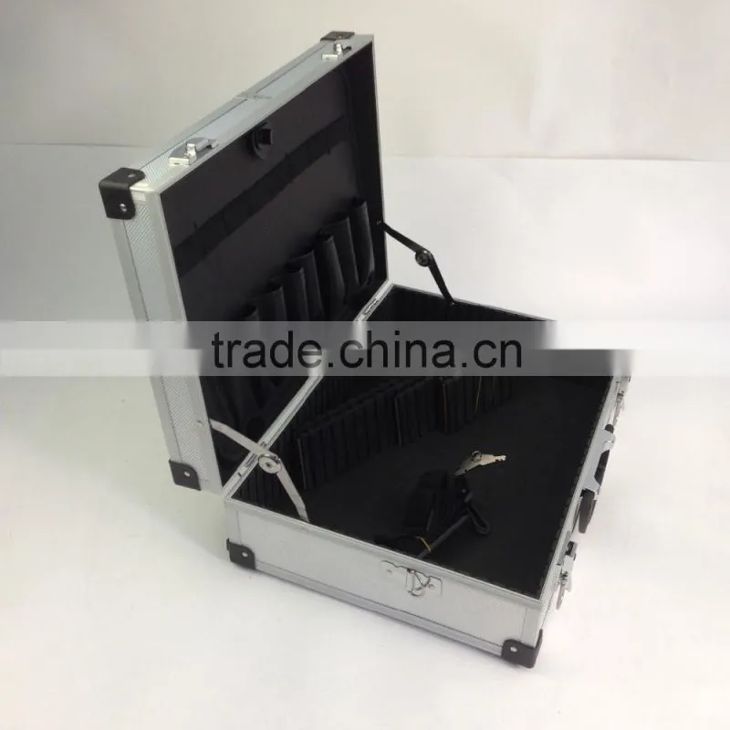 High quality factory price aluminum laptop case with conbination locks