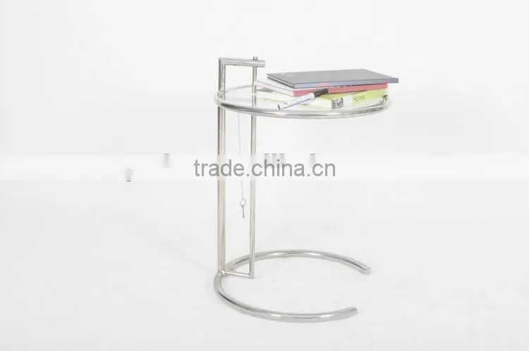 High quality small elegant unique Eileen Gray end table for sale