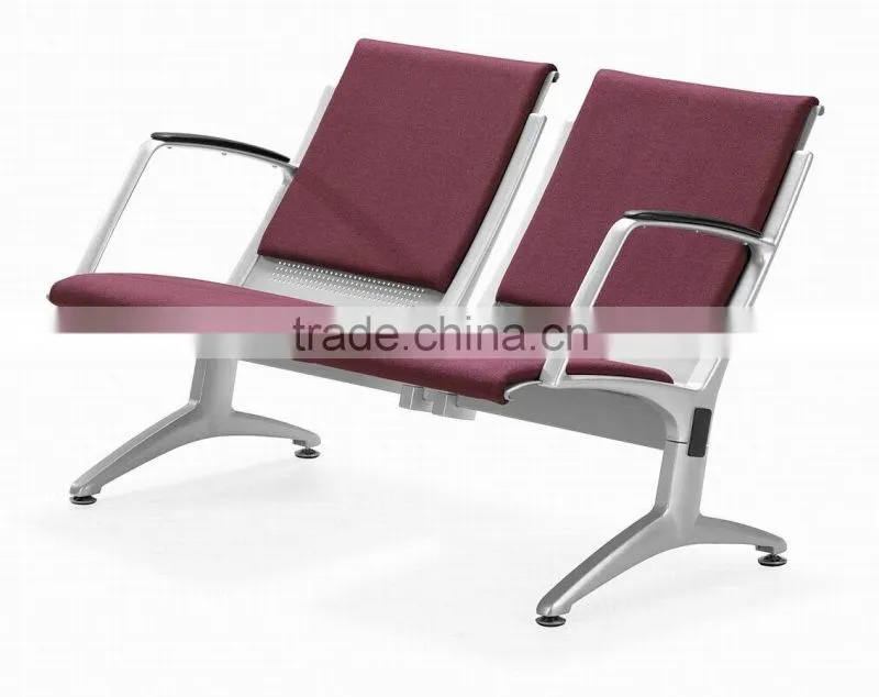 iron/aluminium alloy chair for airport,public place,office,waiting room,meeting room Model P-51