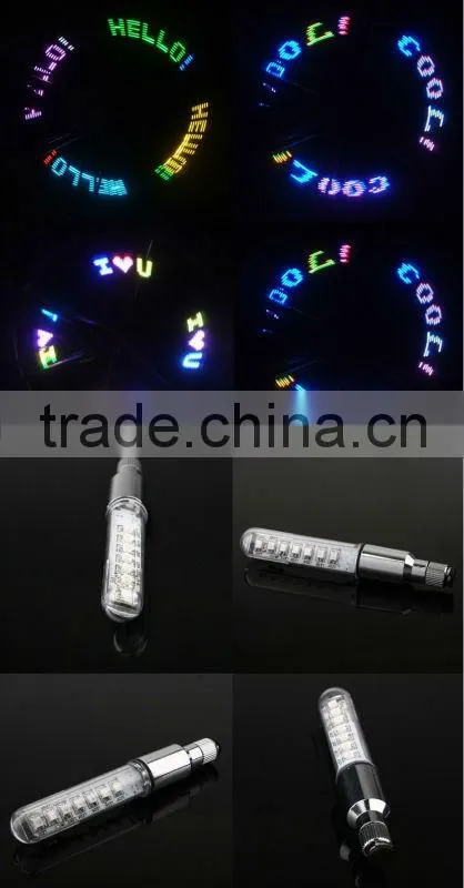 2014 Tire Wheel Valve LED Light Lamp