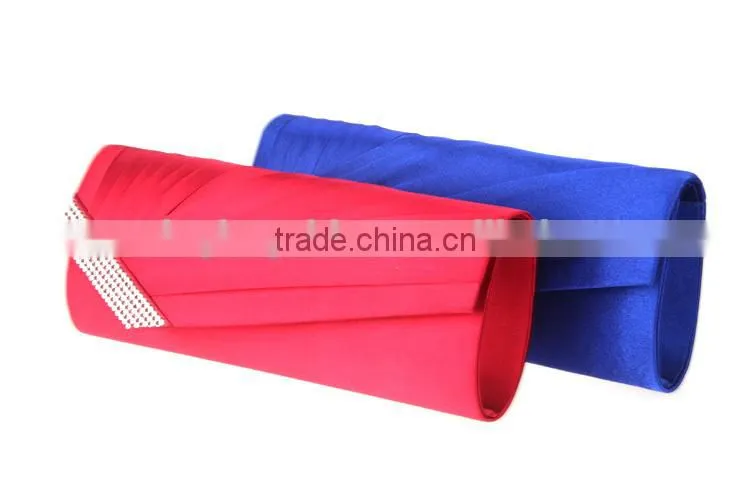 Women wedding dress bag elegant satin clutch bag