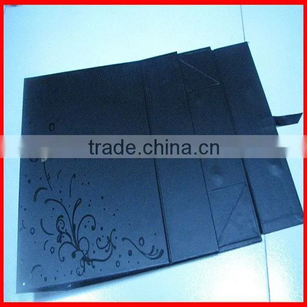 leading style black glossy Foldable Box