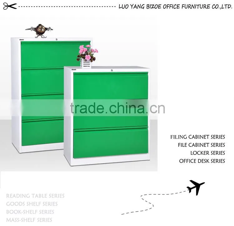 thin dege white two drawers lateral filing cabinet