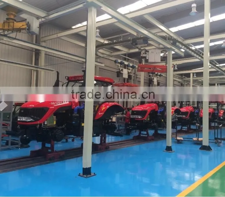 2016 hot selling DQ1404 140HP 4WD Wheel Tractor with Canopy