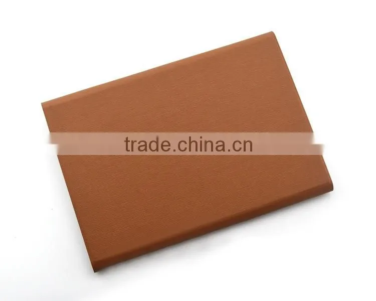Magnet closure full protect stand handheld brief leather cover for ipad