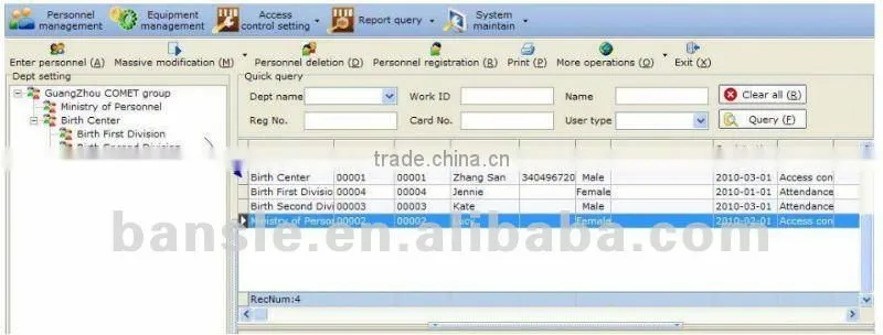 rfid access systems with fingerprint KO-KM8