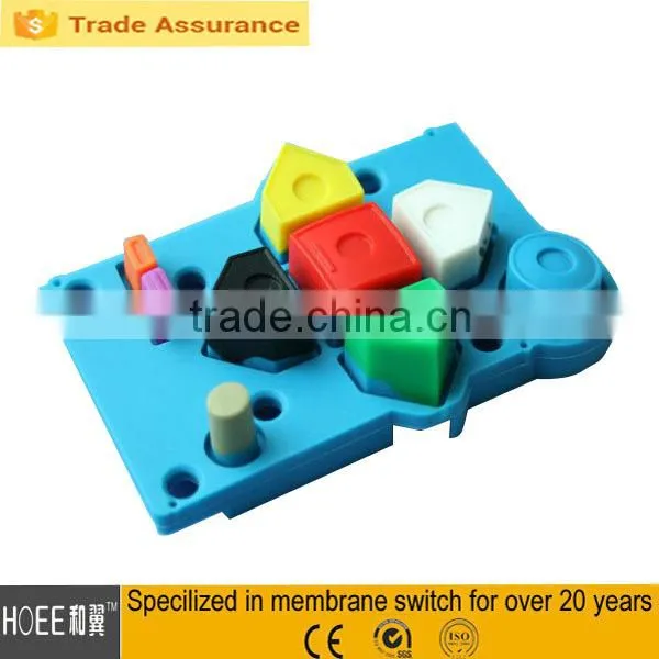 screen printing custom design silicone rubber keypad