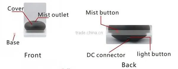 High quality ultrasonic Eletric home fragrance aroma diffuser