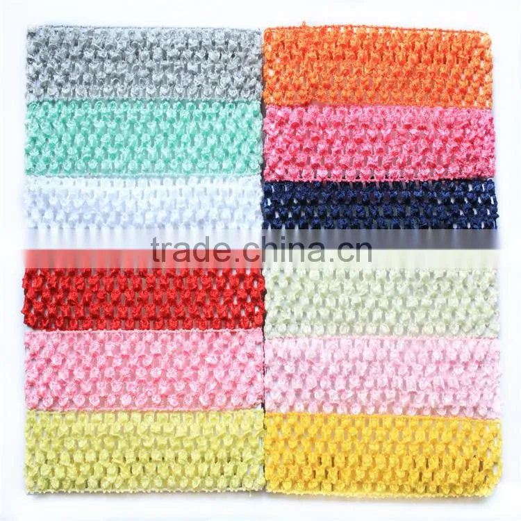 7cm crochet elastic baby headband on sale, New Baby Girl Elastic Rayon Waffle Head wraps