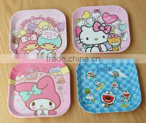 Home new products 100% melamine plates for baby