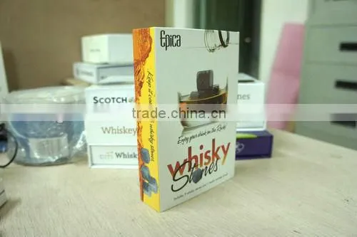 Custom packing desige soapstone scotch whisky
