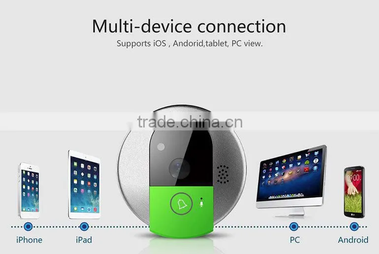 VStarcam Smart Home Plug and Play 720p Android iPhone security wifi doorbell camera