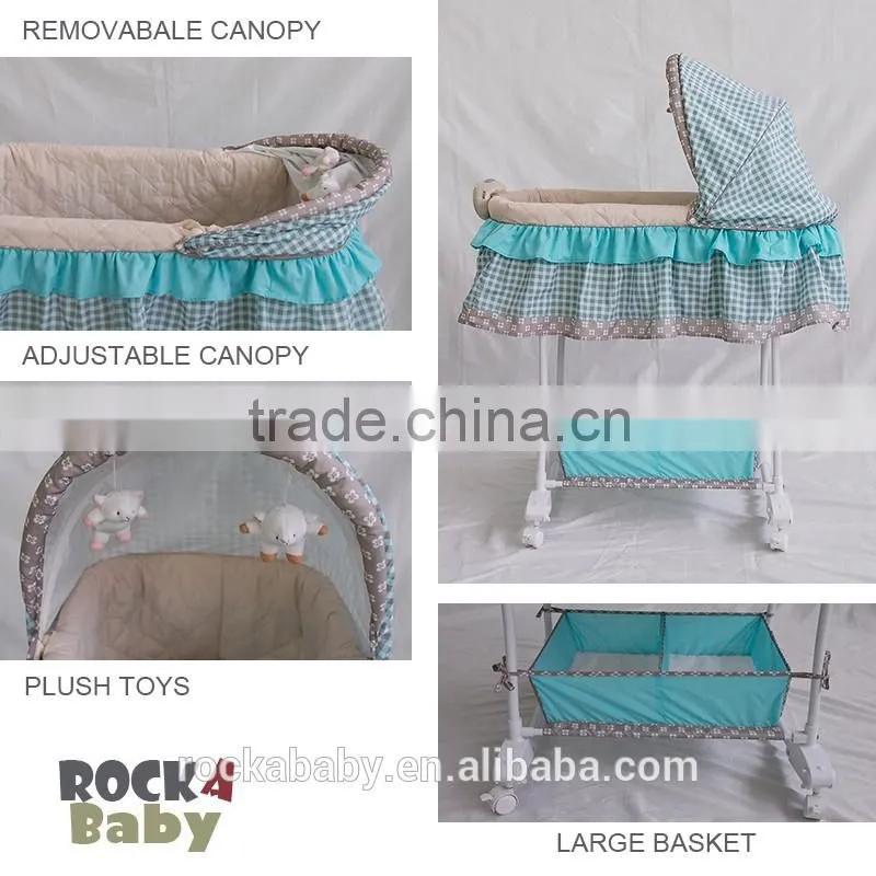 Infant Soothe and Sleep Bassinet with Motion
