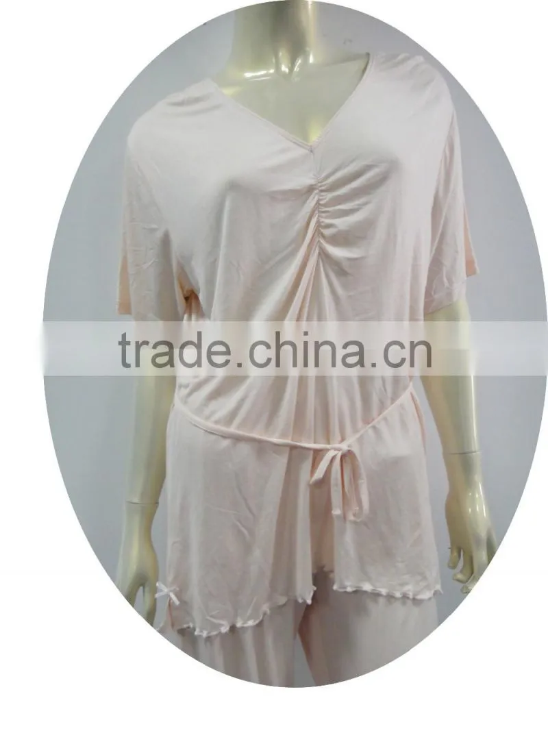 chic pajama trousers with cording