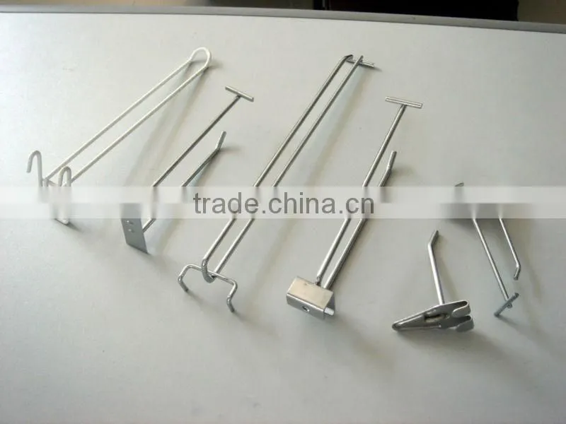 2013 new designed chrome metal hooks for clothes hanger HSX-1113