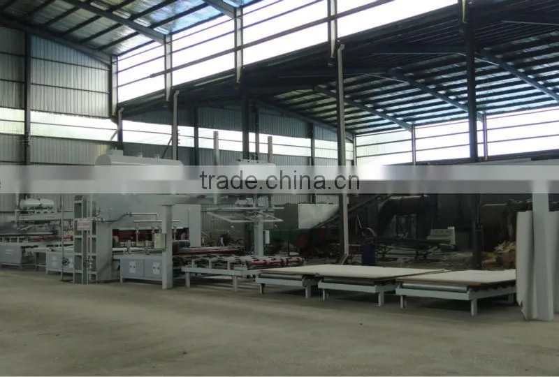short cycle lamination hot-press for 2 sides in short time
