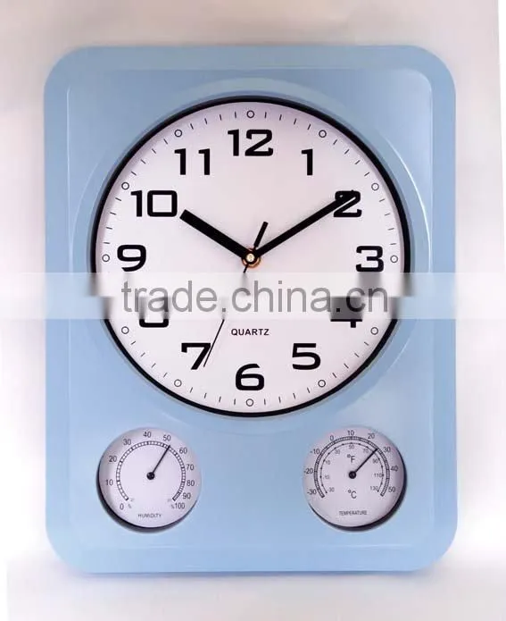 Wall Clock With Weather Station YZ-8962B