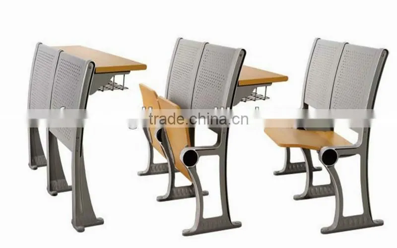 China Folding Cheap Modern Used School Desk and Chair
