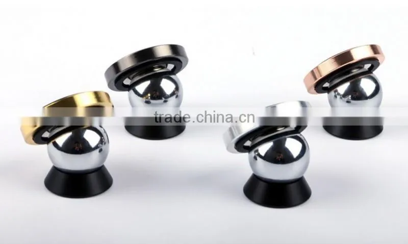 Magnetic bracket 360 degree rotating car phone holder aluminum magnetic navigation car phone holder