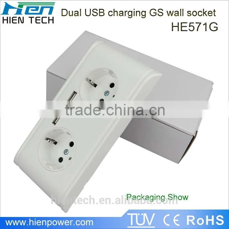 Gemeny type floor power socket outlet floor box socket