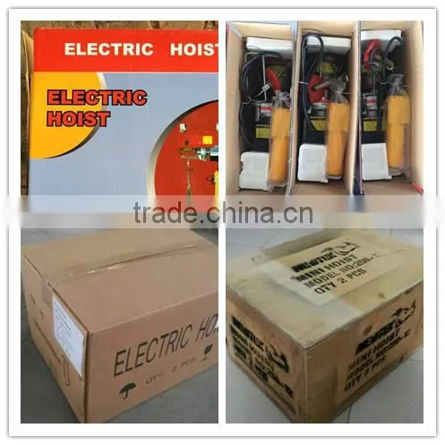 Electric Winch Hoist with Wireless Remote Control
