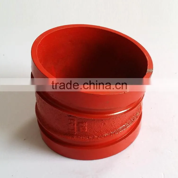 11.25 degree grooved elbow