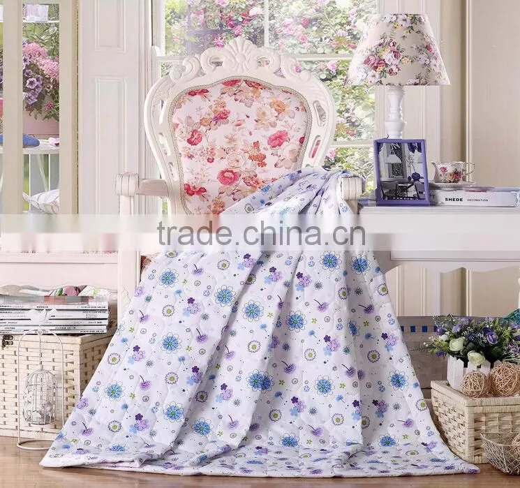 China Factory price luxury five star quality hotel the silk kantha quilt patchwork bedspread for bedding set wholesale